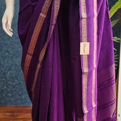 Bentex Purple Pink Viscose Saree