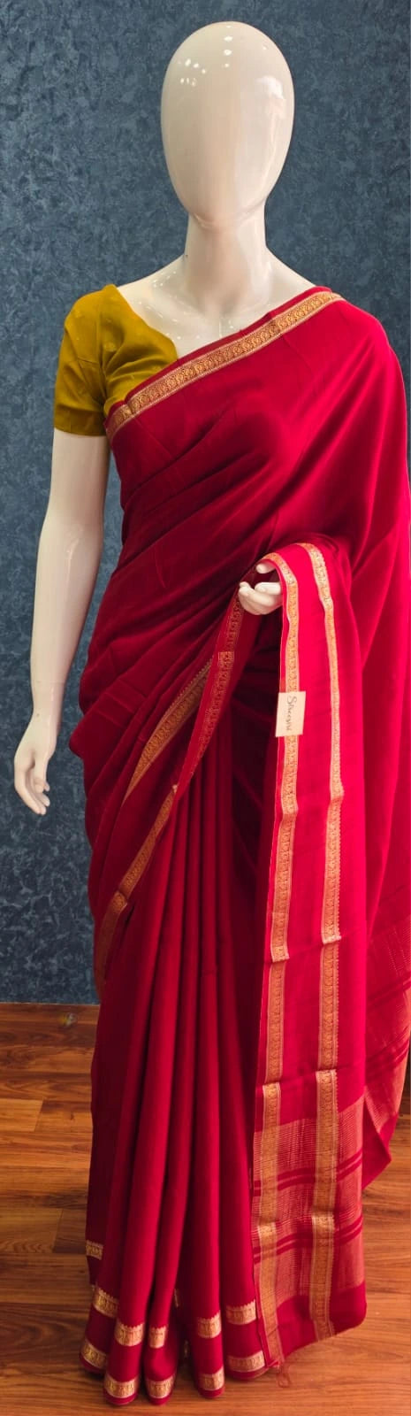 Viscose Bentex - Red Mustard