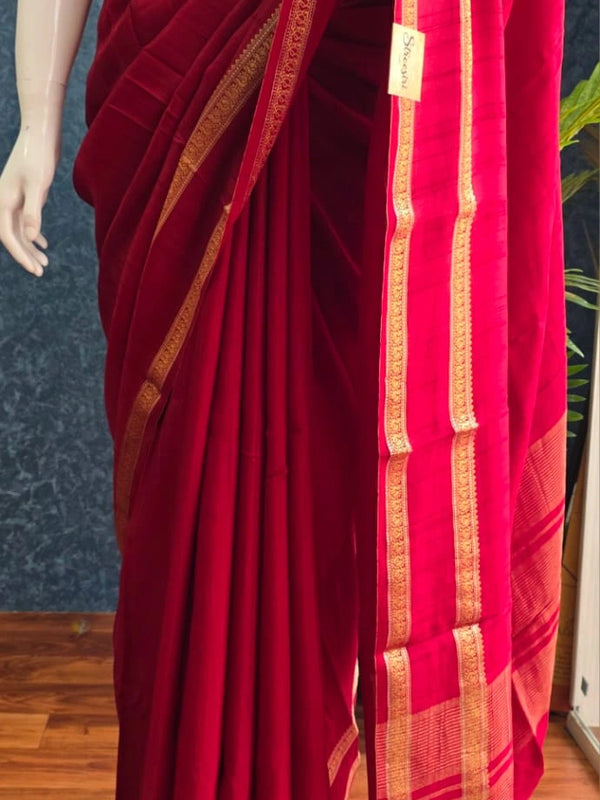 Bentex Contrast Viscose Saree