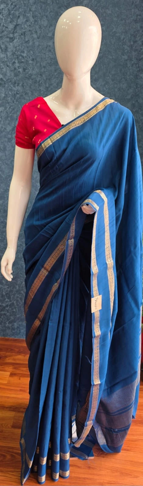 Viscose Bentex - Teal Blue Pink