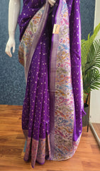 Bandhani - Purple
