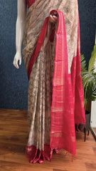 Pen Kalamkari -  Pink Cream