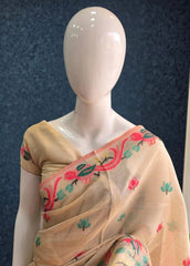 Linen - Beige Floral