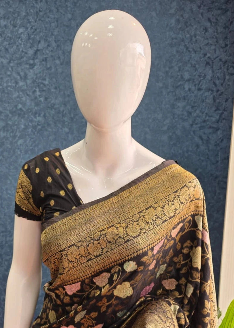 Zara Linen Meena- black