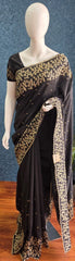 Raw Silk -  Black