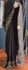 Raw Silk -  Black