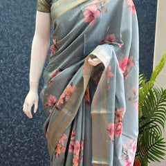 Pure Munga Silk Saree