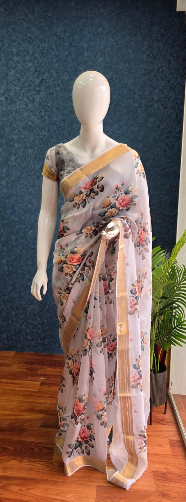 Pure  Organza - Grey