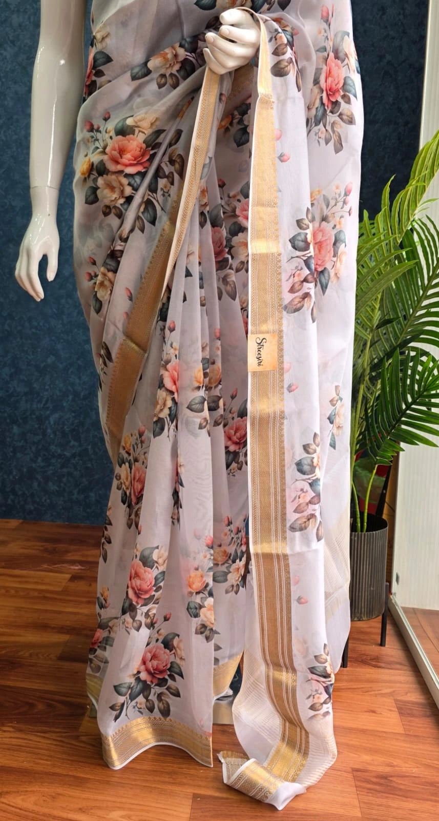 Pure  Organza - Grey