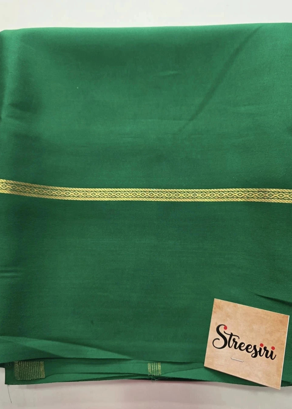 Pure Mysore Crepe - Green