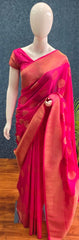 Semi Matka Silk  - Pink