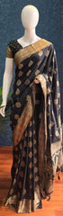 Semi Dola silk Black
