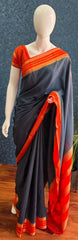 Matka Crepe - Teal Orange