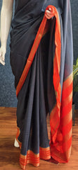 Matka Crepe - Teal Orange