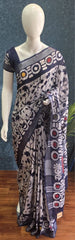 Batic cotton - blue