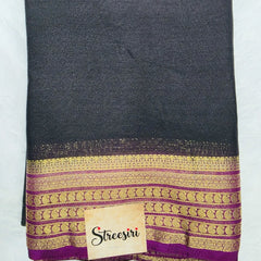 Mango Design Semi Crepe Silk Saree