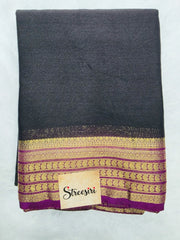 Mango crepe - Black purple