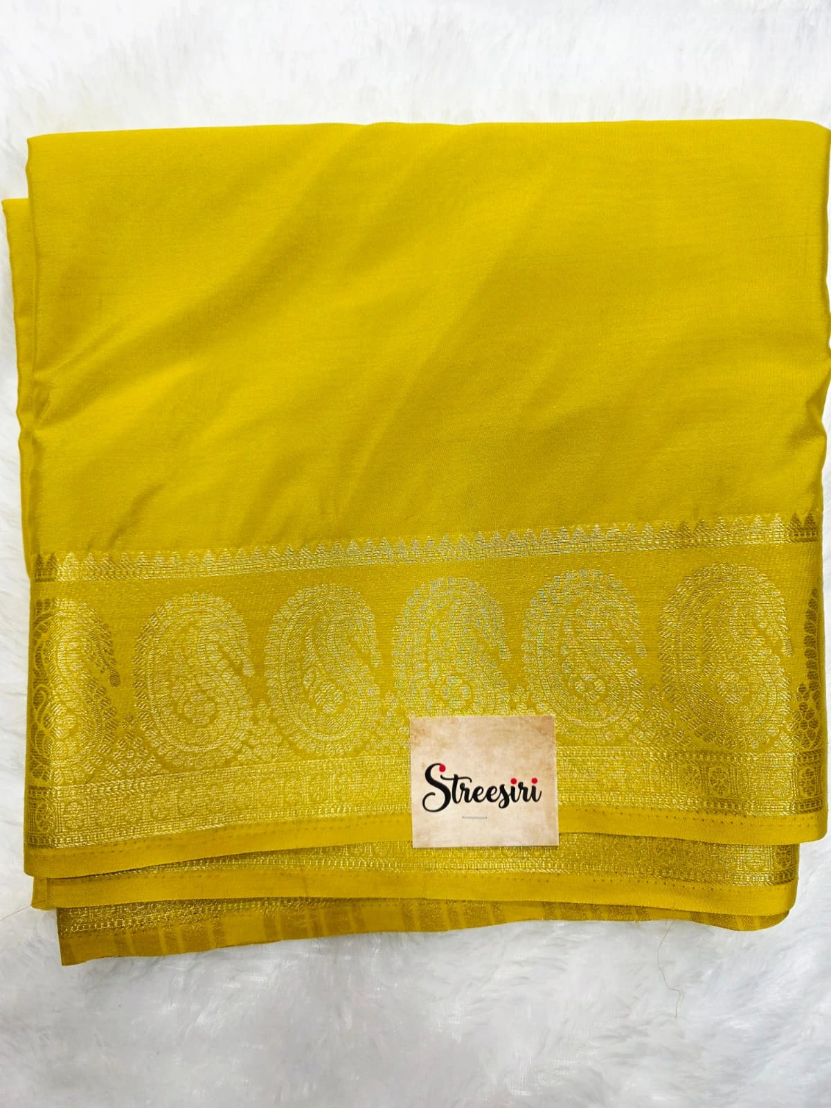 Mango silk crepe - Yellow