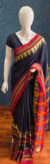 Bengal Cotton Navy Blue Red Checks