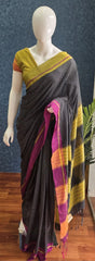 Bengal Cotton Black Green Checks