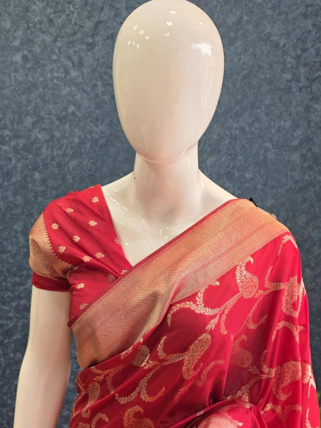 Jaal  Gorgette Saree