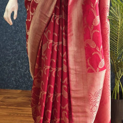 Jaal  Gorgette Saree