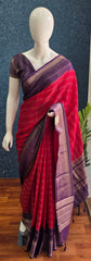 Assam Silk Red Purple