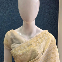 Banarasi Kora -Off White