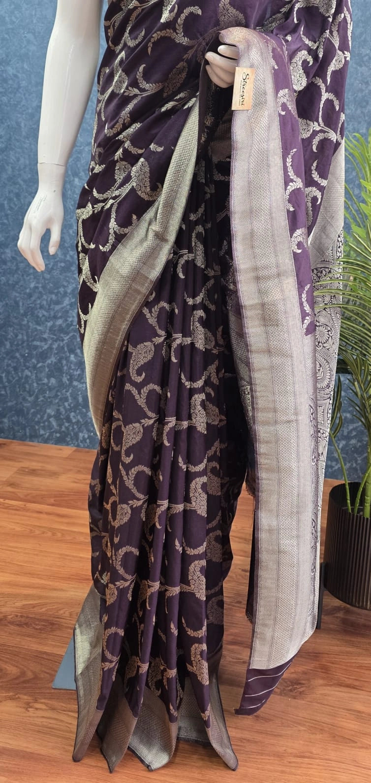 Gorgette Jaal Purple