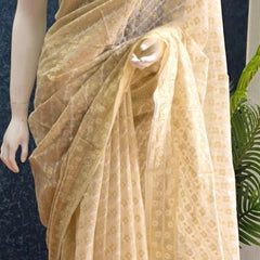 Banarasi Kora -Off White