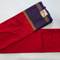 Contrast Semi Crepe Silk Saree