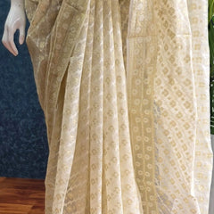 Banarasi Kora -Off White