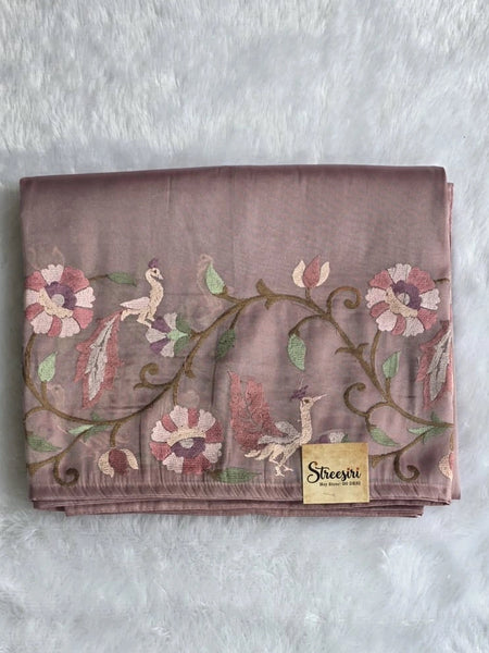 Tissue Half White Saree