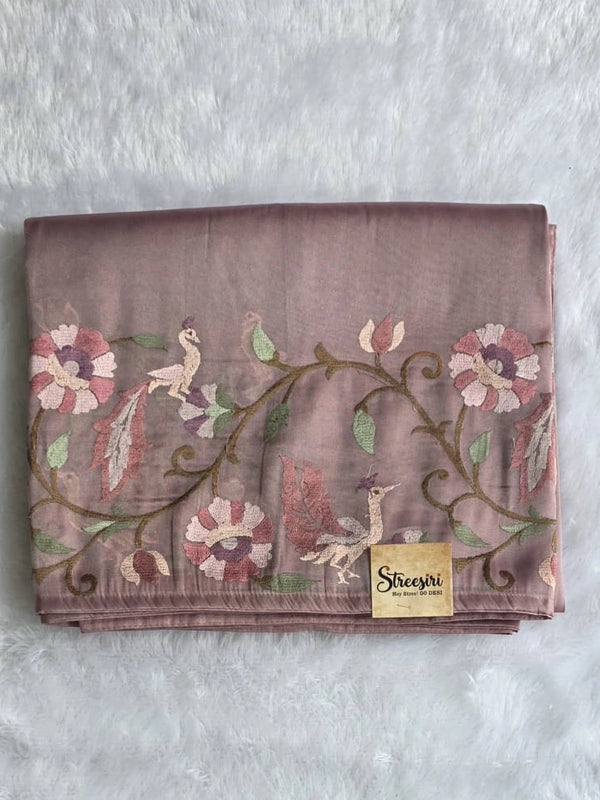 Tissue Half White Saree