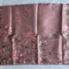Tissue Half White Saree