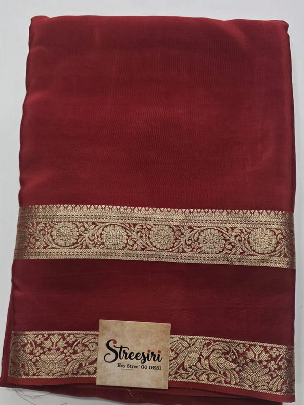 Viscose Crepe Saree
