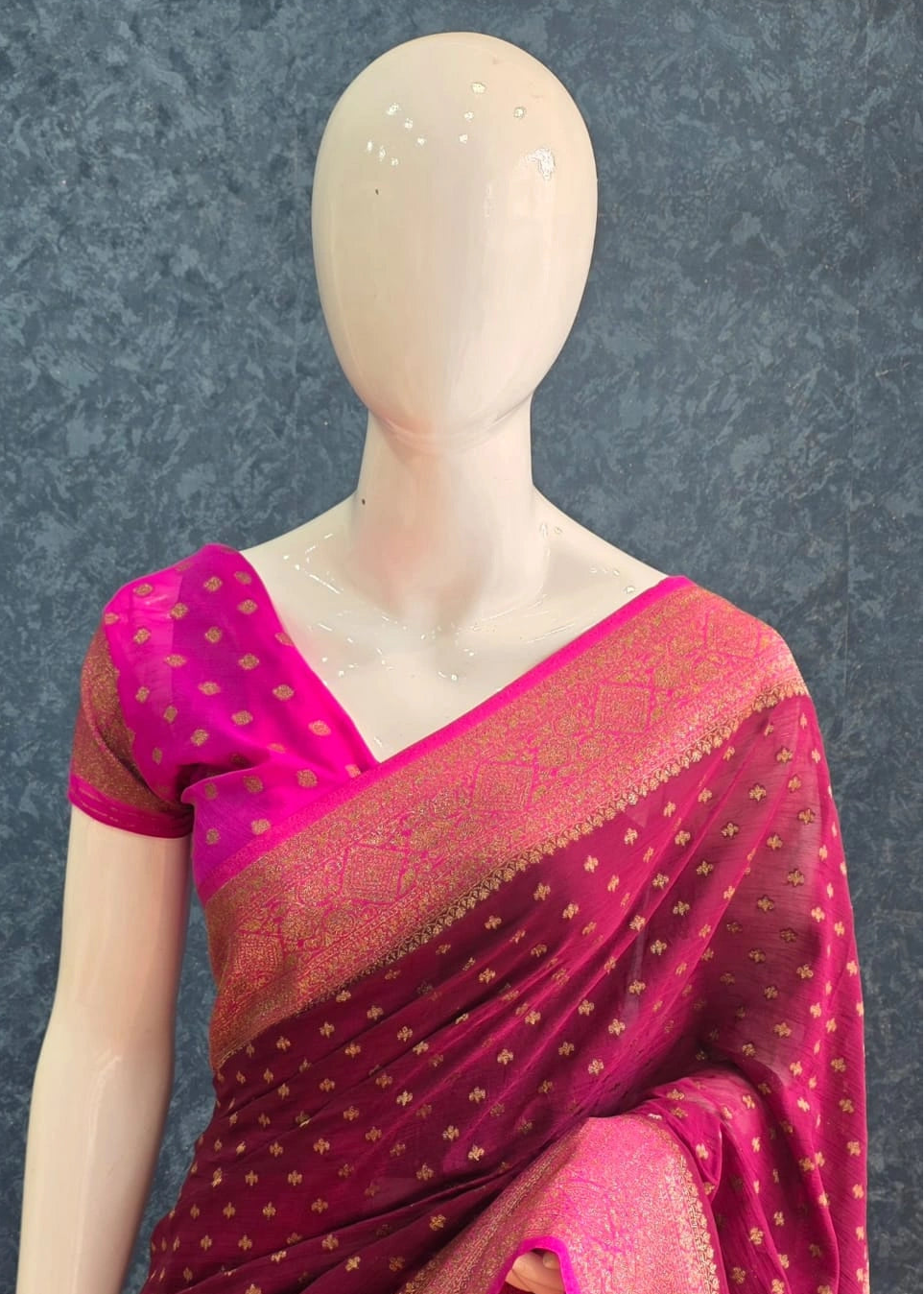 Coco Silk Contrast Purple Pink