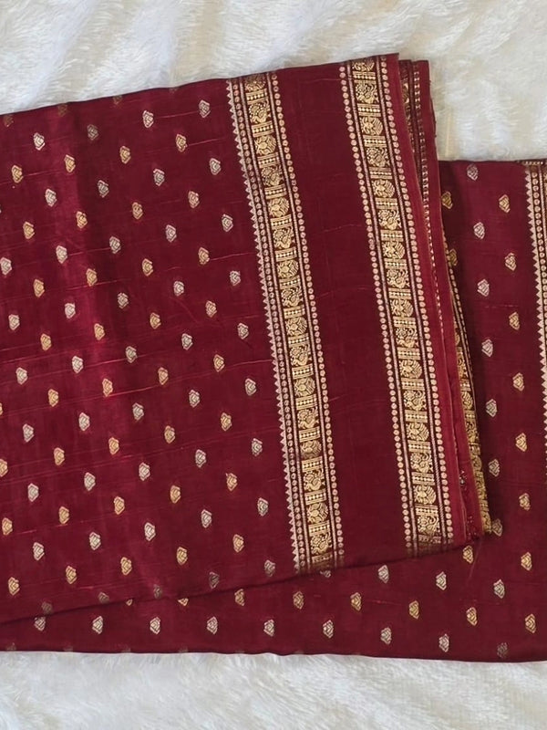 Buttas Semi Silk Saree