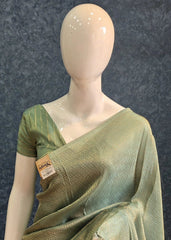 Tissue Brocade Light Green