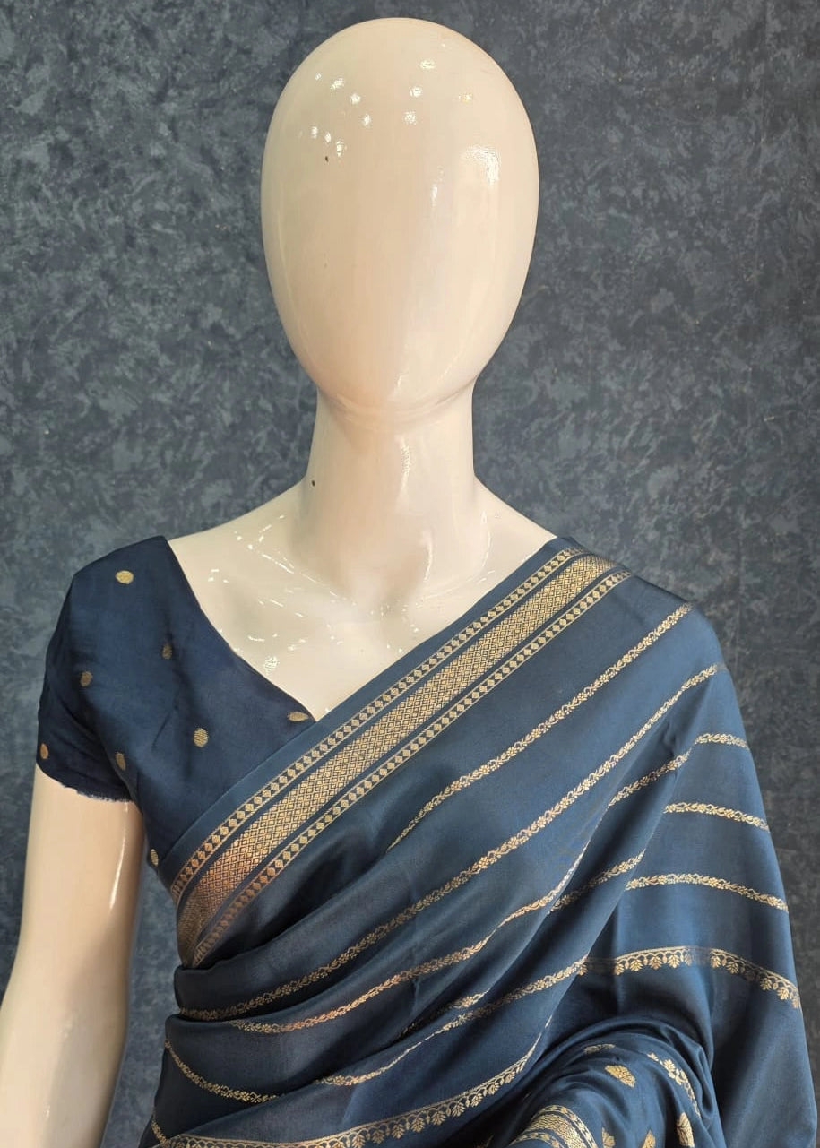 Viscose Butta Dark Teal Blue