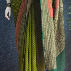 Pure Banarasi Saree 3D combinations