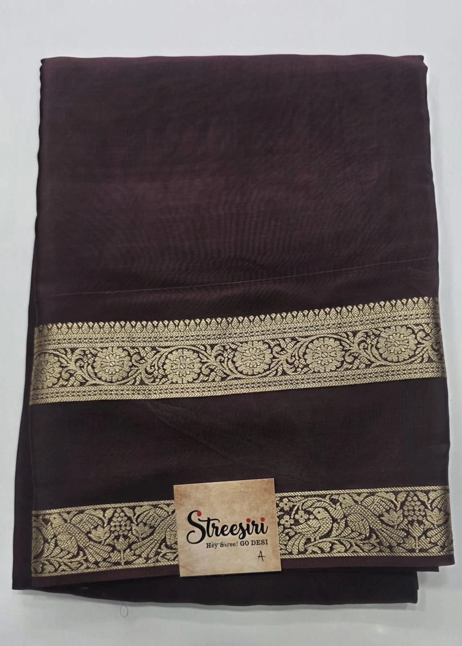 Viscose Crepe Brown