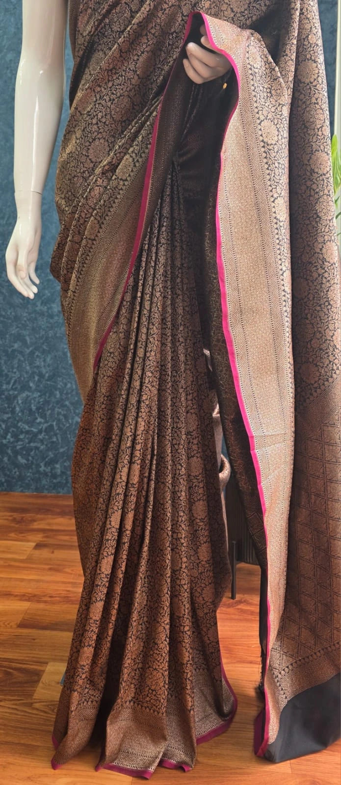 Brocade Banarasi - black