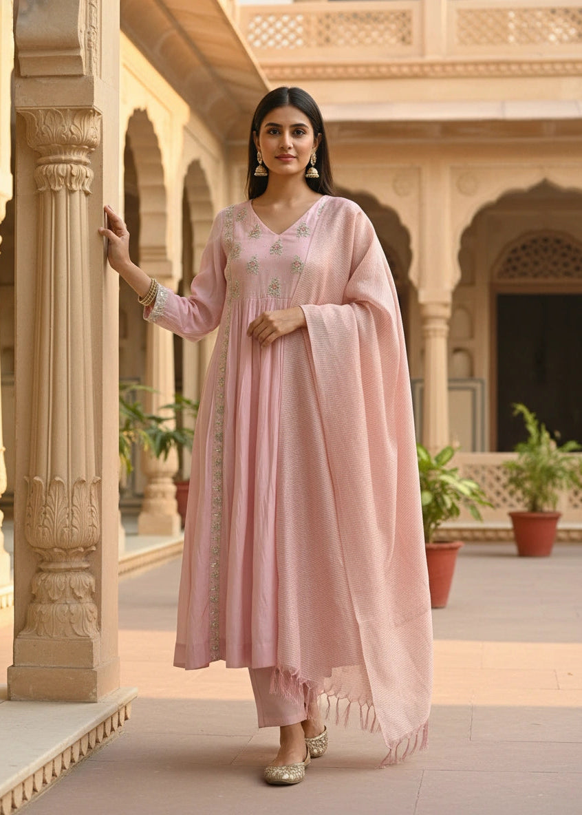 Salwar 3PC  Peach