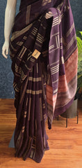 Kosa Silk Dark Purple Gold