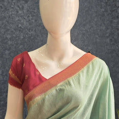 Crush Tussar Crepe Saree