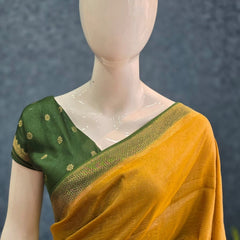 Crush Tussar Crepe Saree