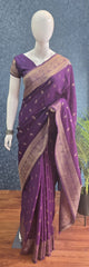 Pani Silk Self Dark Purple