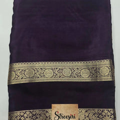 Viscose Crepe Saree