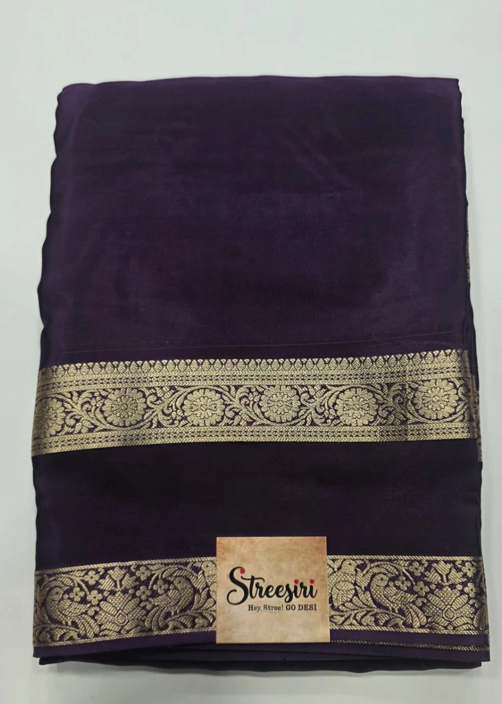 Viscose Crepe Purple